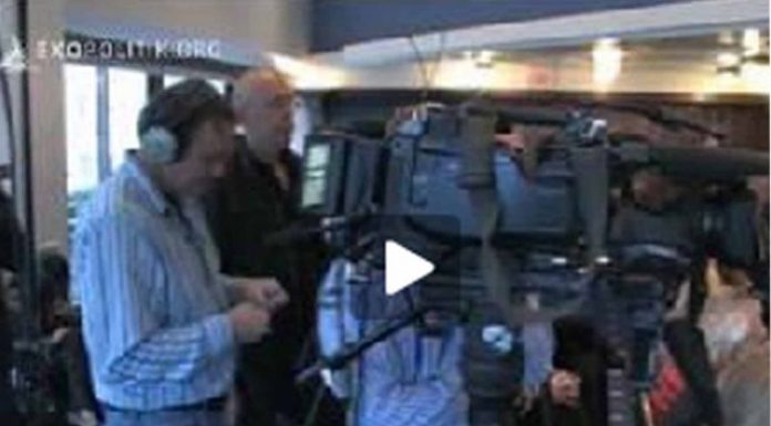 X-Conference 2009 endet im National Press Club CNN Kamera