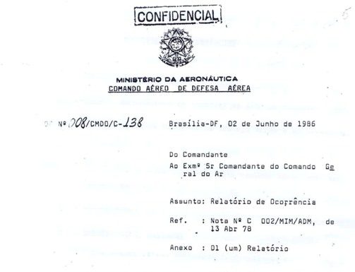 Brasilianisches Militär: UFOs waren ’solide‘ und ‚intelligent‘ UFO-Ereignisbericht