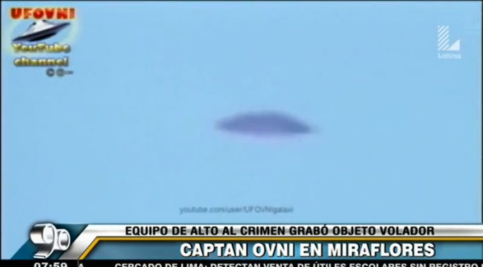 Peruanisches Fernsehteam filmt UFO über Lima UFO_Lima_2015