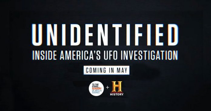 Disclosure hat begonnen unidentified_history_channel