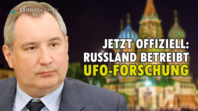 Roskosmos-Chef Dmitri Rogosin - Russland betreibt UFO-Forschung