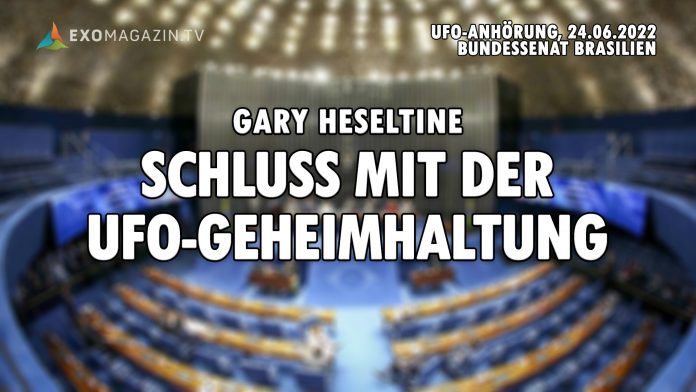 Gary Heseltine - Schluss mit UFO-Geheimhaltung