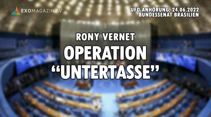 Rony Vernet - Operation Untertasse